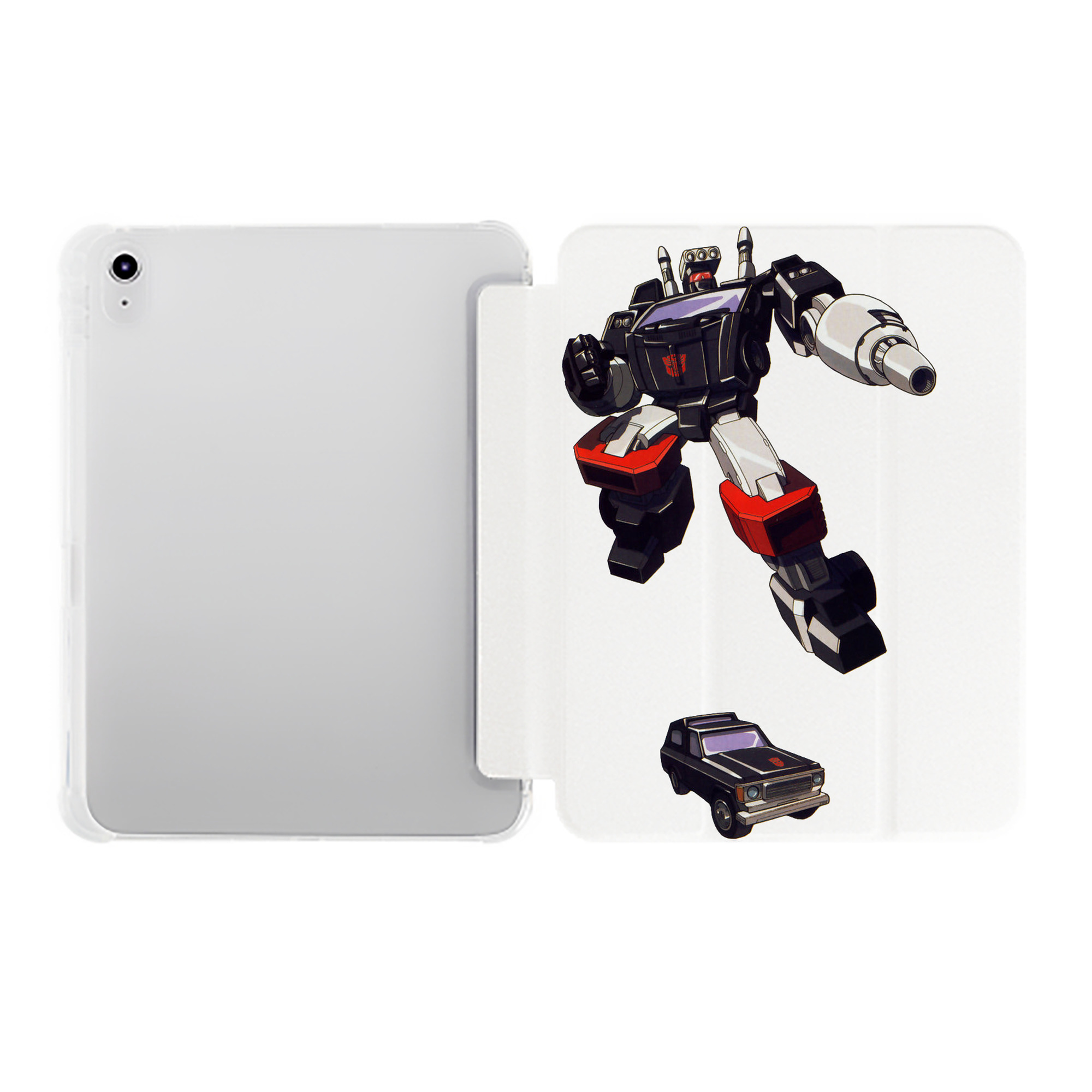 （画像用）  IPad ケース ペン収納付き 三つ折りスタンド PUレザー×シリコン 対応機種9.5/10.5/10.9インチ